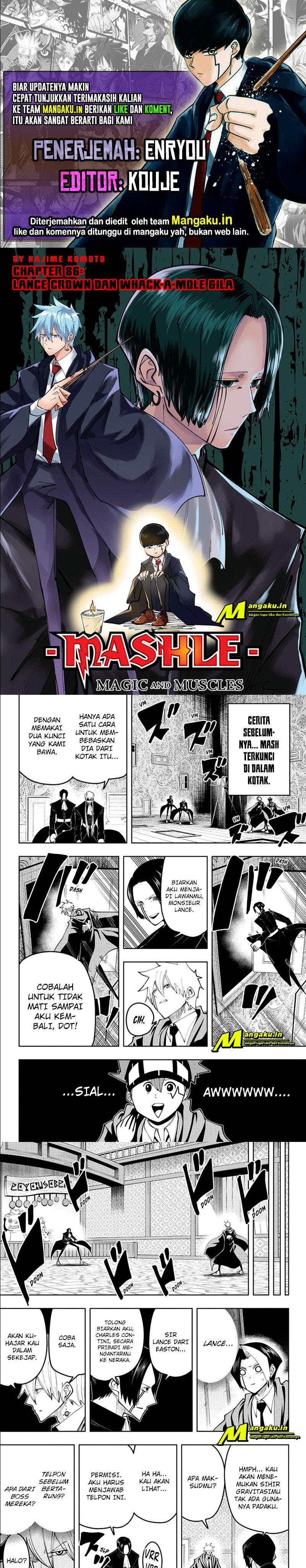 Mashle: Magic and Muscles chapter 86